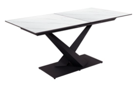 Tavolo allungabile Oliver in ceramica 160-200x90 cm