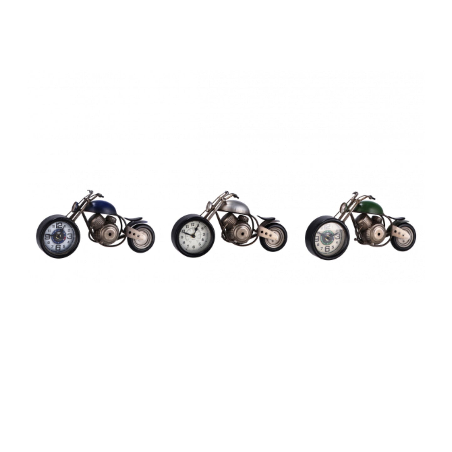 Orologio in ferro modello moto – assortito 3 colori