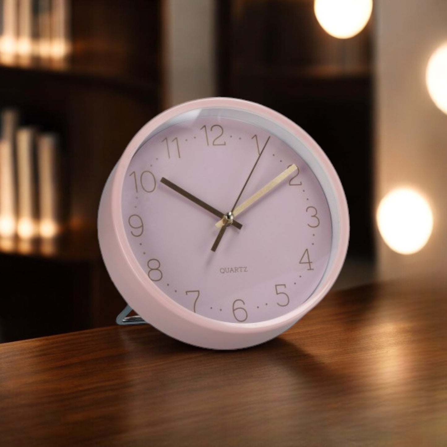 Orologio in Plastica con Supporto in Metallo 16cm