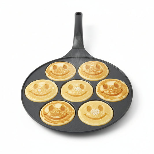 Padella Pancake Smile Brandani Happy Day Ø26,5 cm – Antiaderente in Alluminio