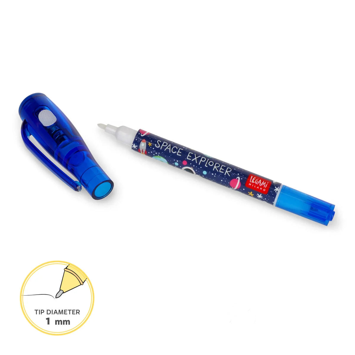 Penna con Inchiostro Invisibile Magic Pen a tema Space - Legami