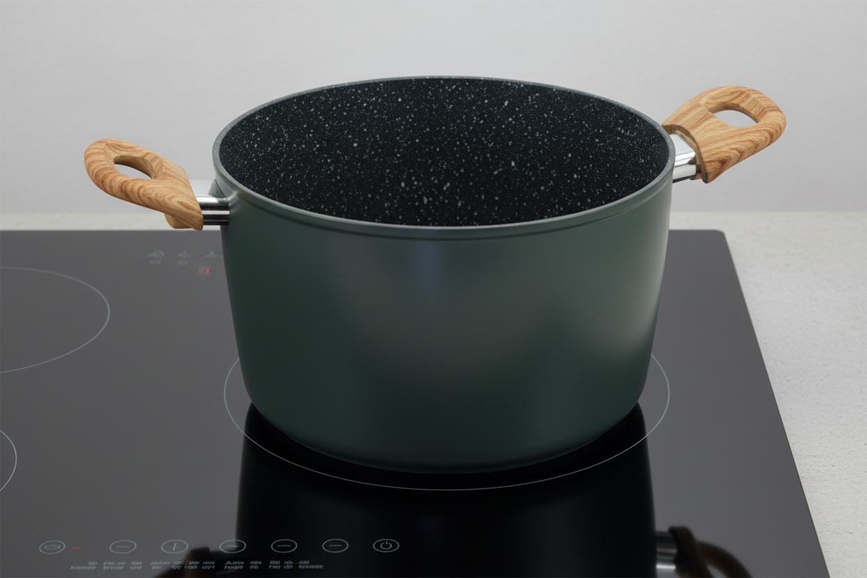 Atlantic 24 cm Induction Saucepan with Non-Stick Coating
