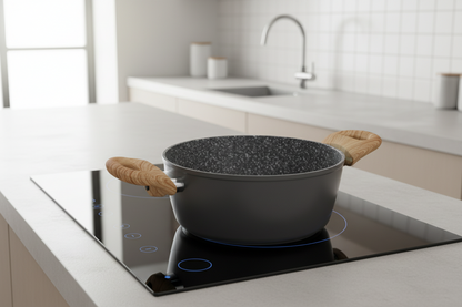 Atlantic 24cm 2-Handle Non-Stick Induction Saucepan