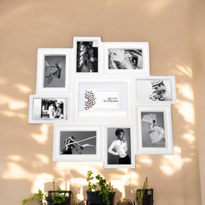 Portafoto in plastica per 9 foto
