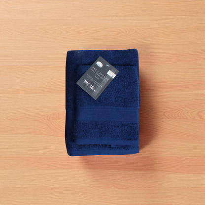 Set 2 Asciugamani Spugna 100% Cotone 30x50 + 50x100 cm