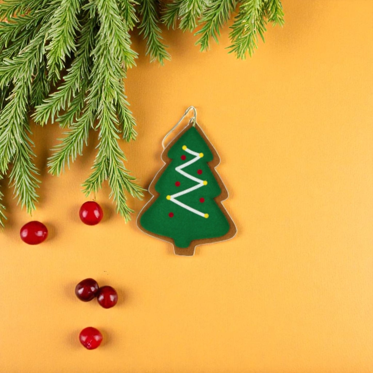 Decorazioni Marzapane - Addobbo Albero di Natale - 4 Modelli Assortiti