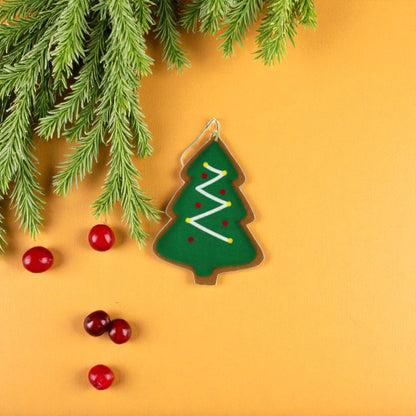 Decorazioni Marzapane - Addobbo Albero di Natale - 4 Modelli Assortiti