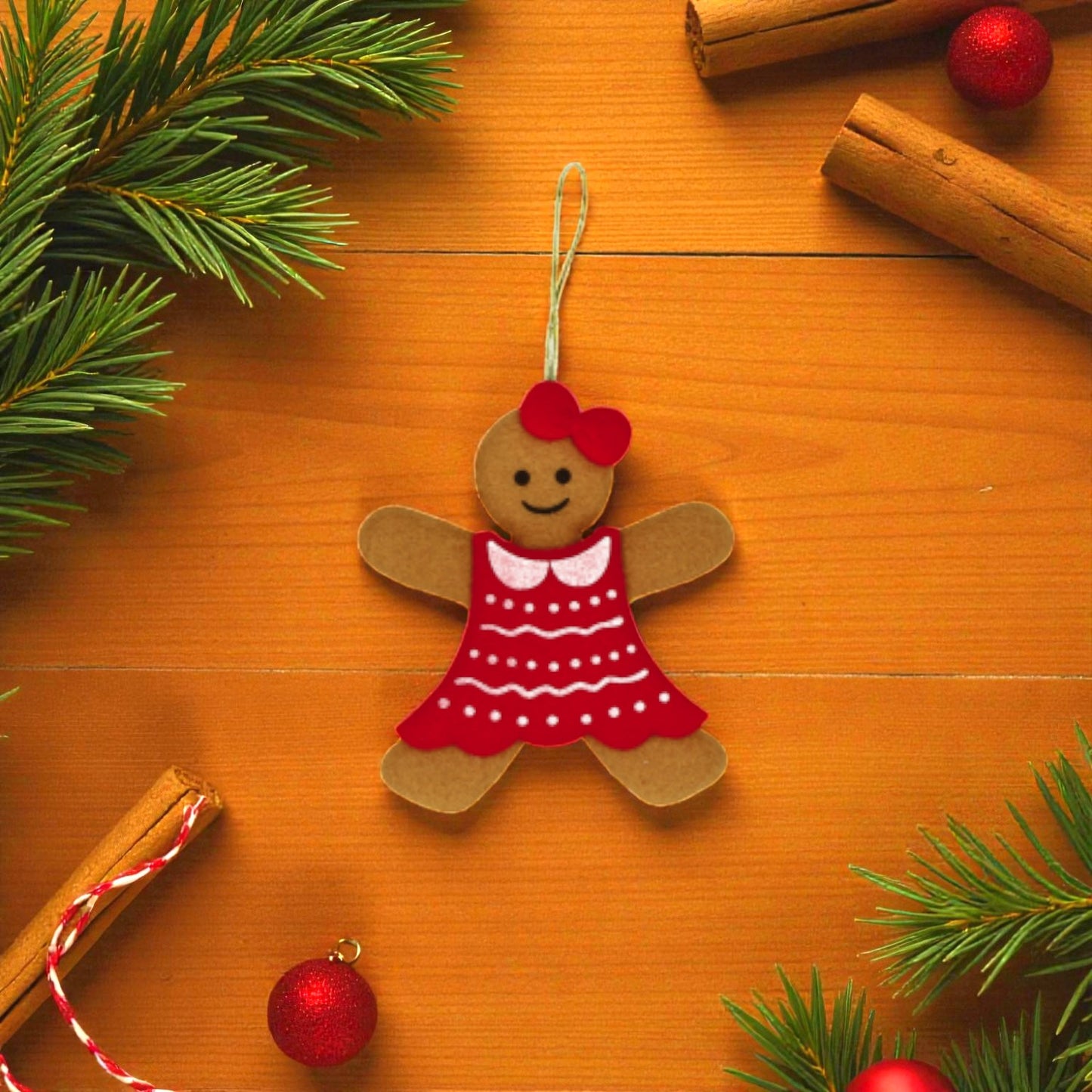 Decorazioni Marzapane - Addobbo Albero di Natale - 4 Modelli Assortiti