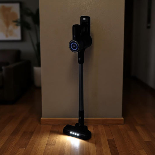Scopa Elettrica Ciclonica Ricaricabile 3 in 1 a 3 Velocità con Supporto a Parete