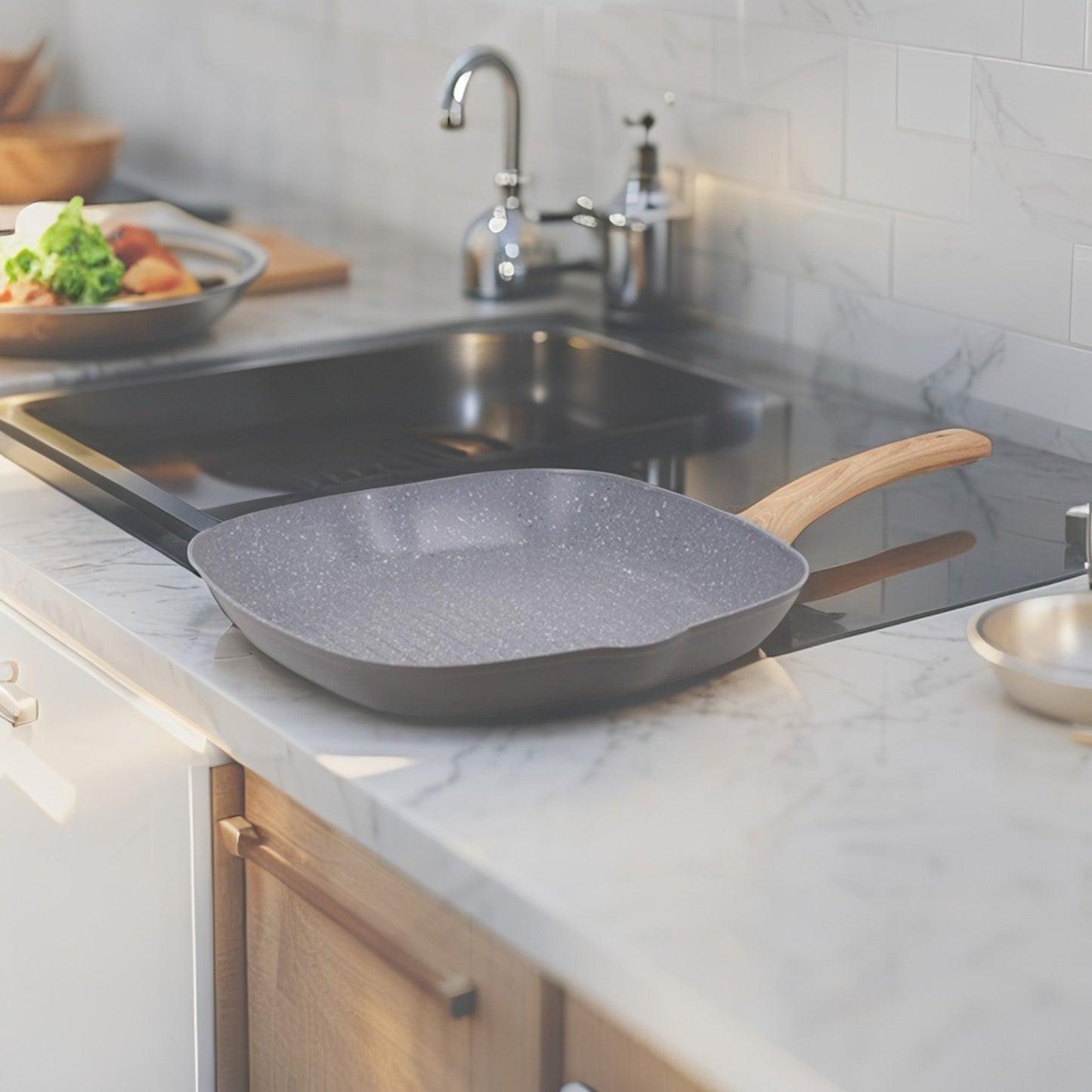 Bistecchiera Atlantic in Alluminio Forgiato 28 cm