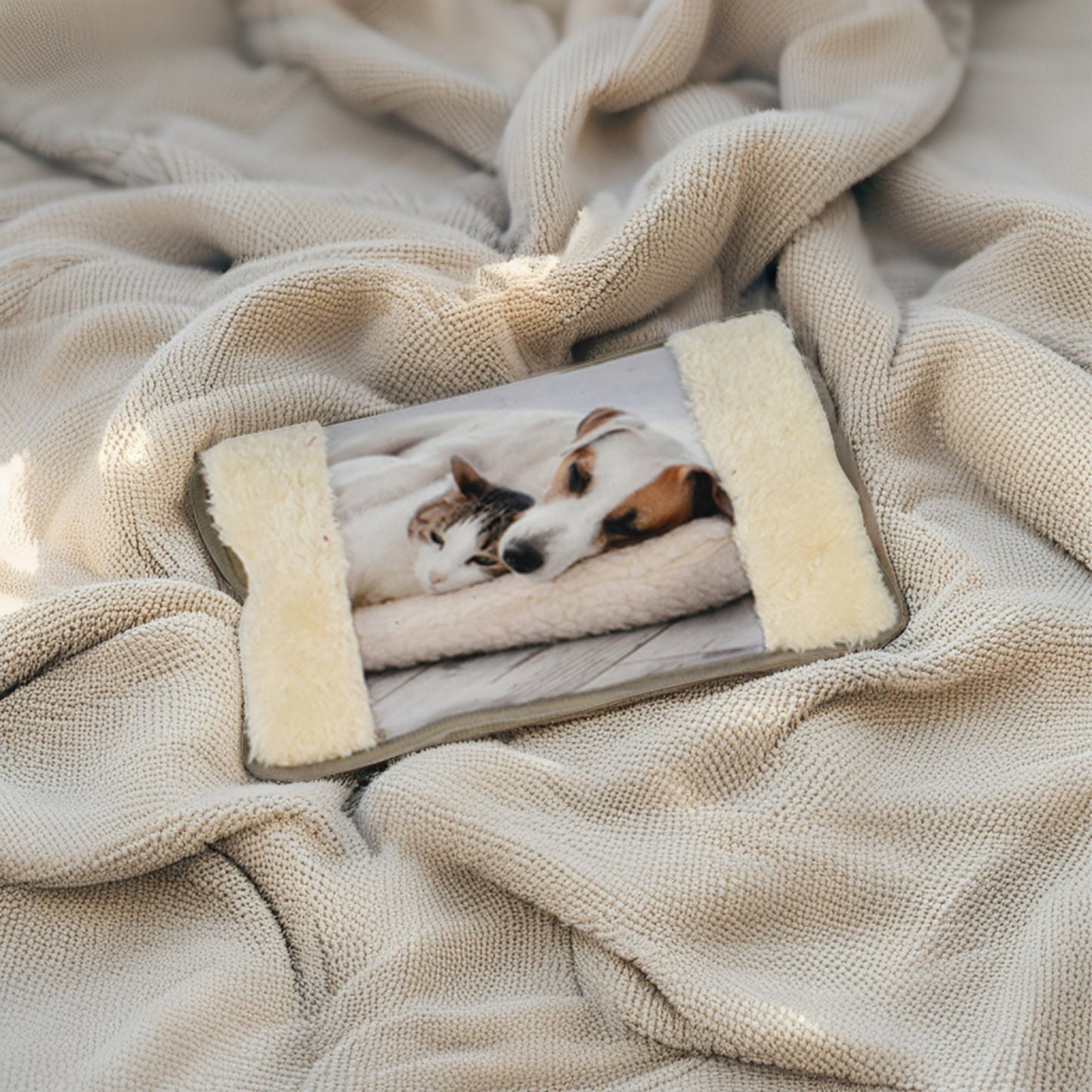 Borsa Acqua Calda Elettrica 18x26 cm - Stampe Cane Assortite