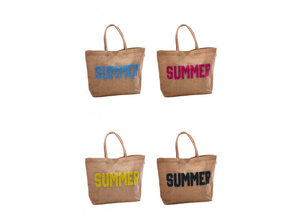 Borsa in Juta per spiaggia e uscite estive.
Venduto da Prodomo negozio online di Casalinghi