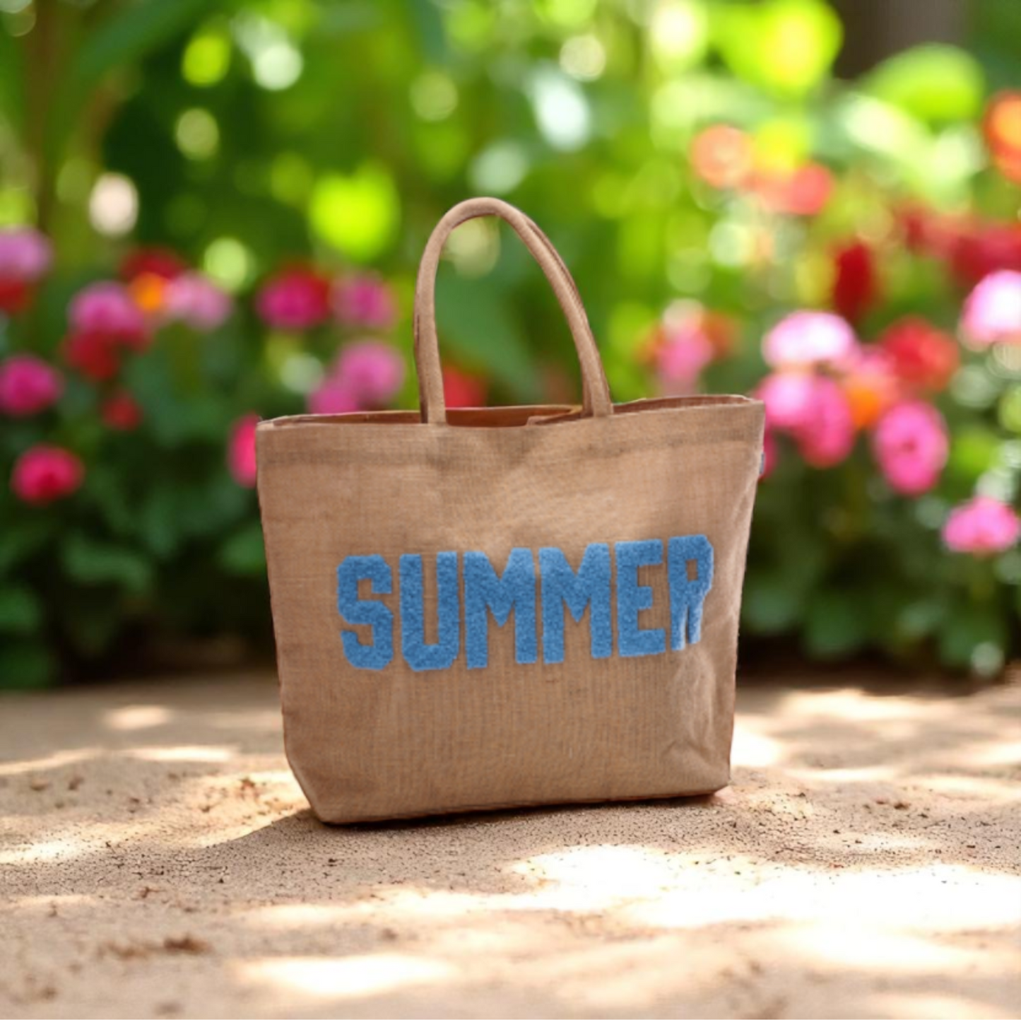 Borsa in Juta per spiaggia e uscite estive.
Venduto da Prodomo negozio online di Casalinghi