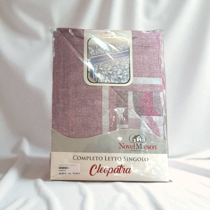 Completo Letto Singolo con Lenzuola - Colori assortiti