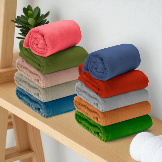 Coperta Nuvola Tinta Unita - 100% Poliestere - 250x200 cm