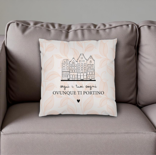 Cuscino in Tessuto Decorato - Assortito 4 Decori