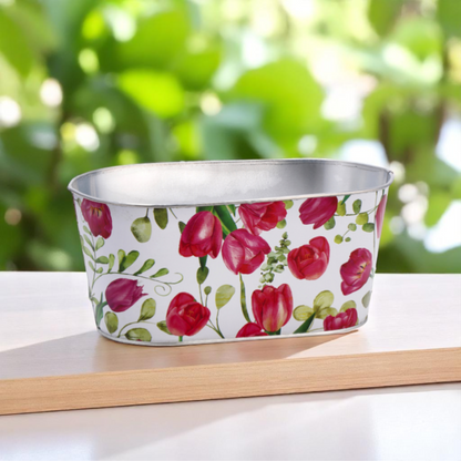 Fioriera in metallo. Venduto da Prodomo negozio online di Casalinghi