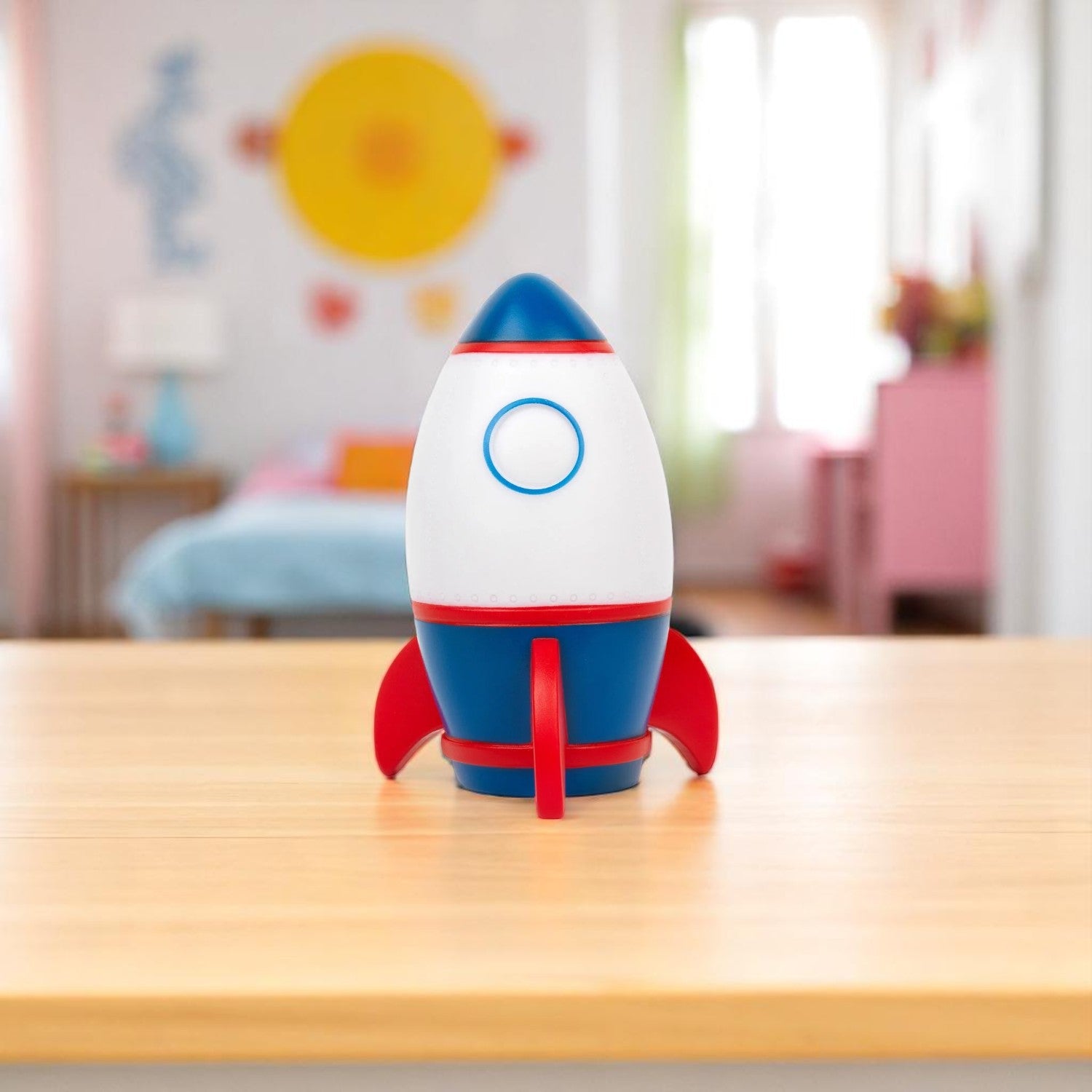 Lampada per bambini a forma di navicella spaziale di Legami e Prodomo