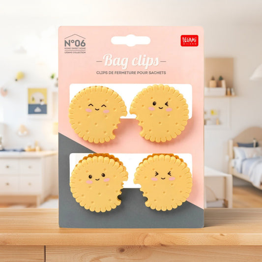 Set 4 Clip Chiudi Pacco Cookie - Legami