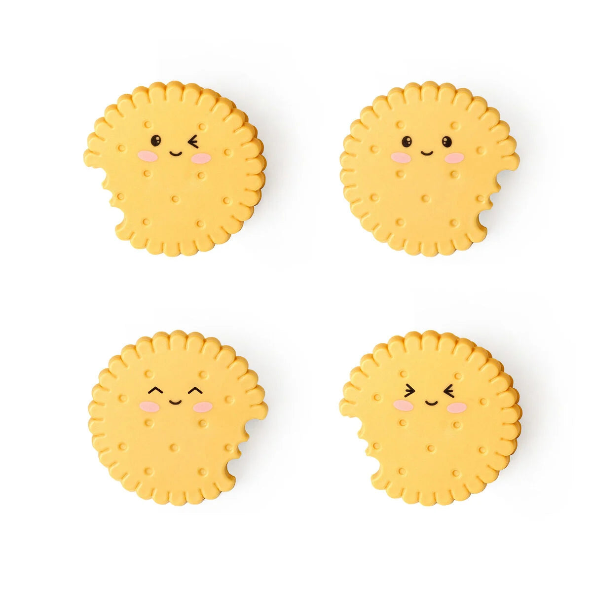 Set of 4 Cookie Package Closing Clips - Legami