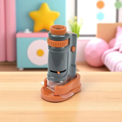 Microscopio Portatile con Illuminazione LED – Legami