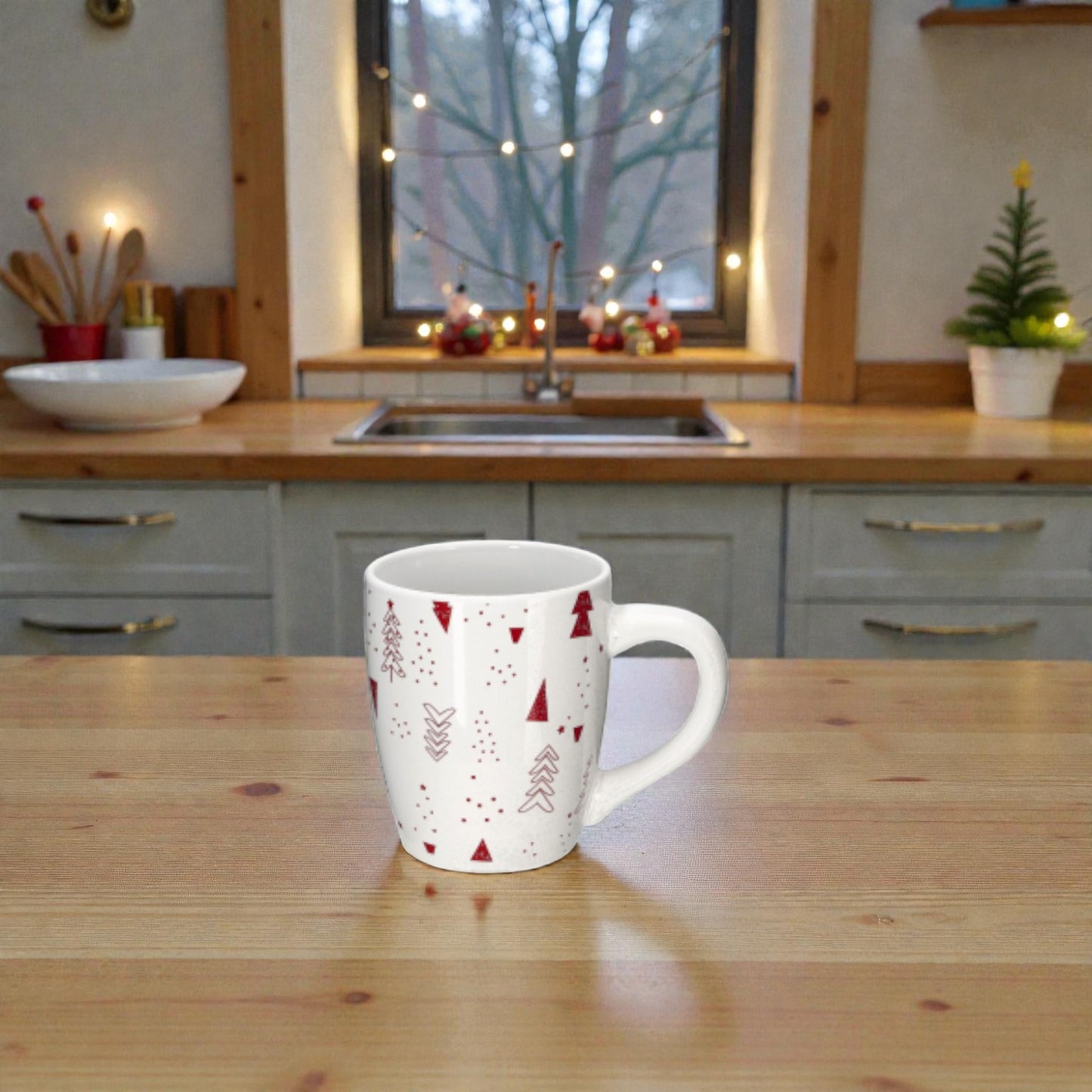 Tazza Mug Natale in Ceramica da 730ml - 6 Varianti assortite