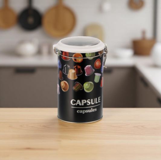 Contenitore capsule caffe con chiusura ermetica. Venduto da Prodomo negozio online di Casalinghi