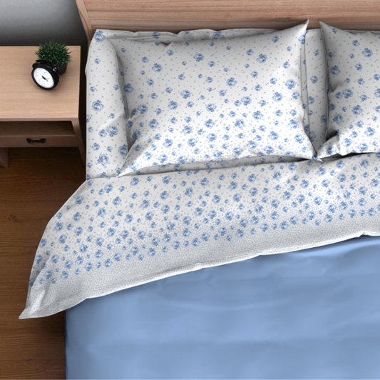 Completo letto Life in cotone – disponibile in 3 dimensioni – colori assortiti