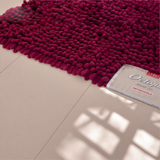 Tappeto Bagno Octopus – Dimensioni 50×80, 55×100, 60×120 cm – 10 Colori Assortiti