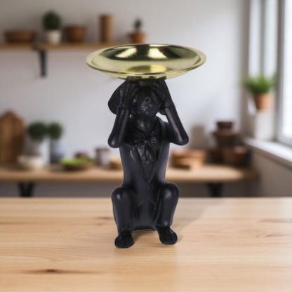 Resin Dog-Shaped Tray - 3 Assorted Models