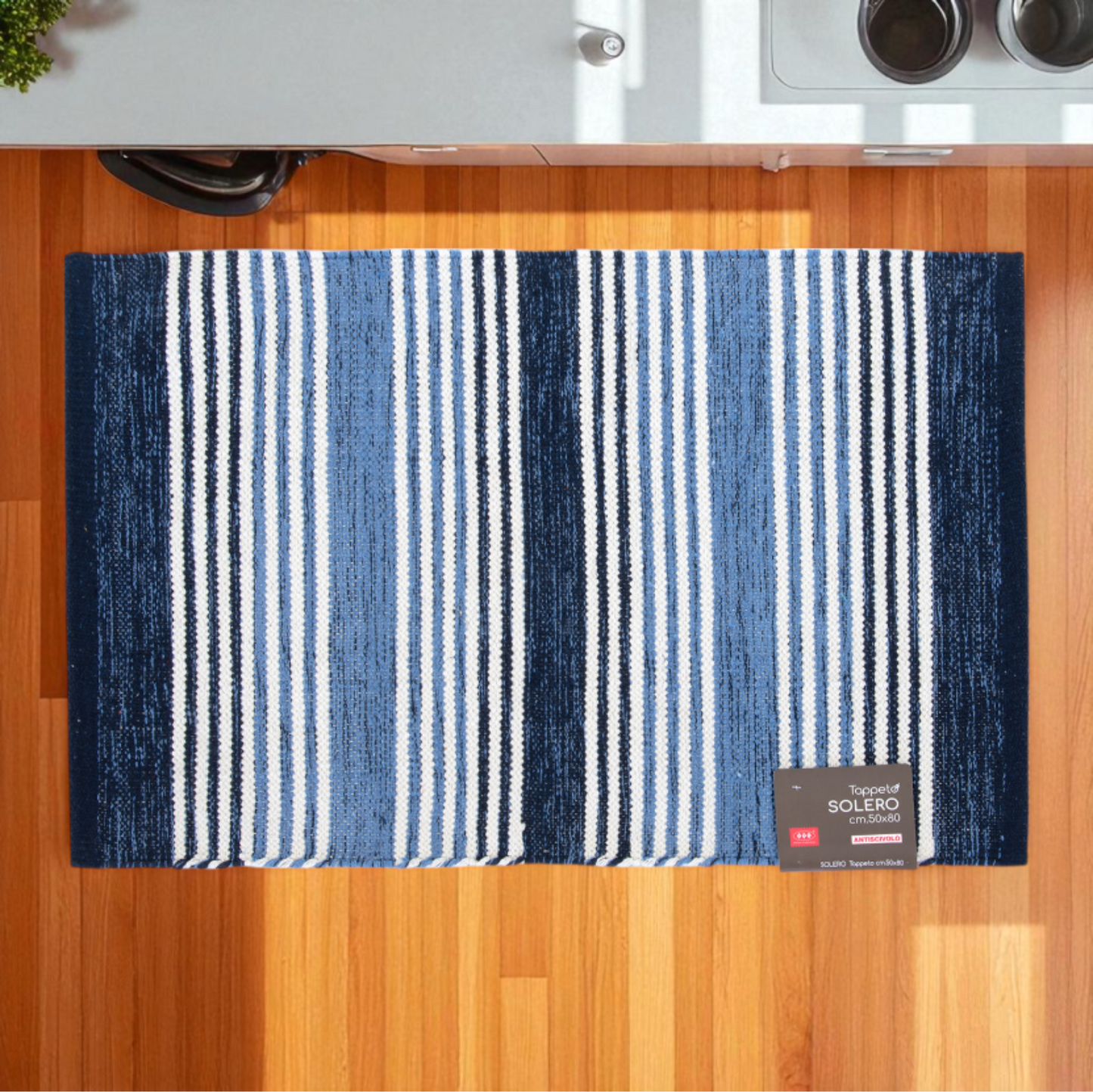 Solero  Tappeto cucina – 55×120 cm, 55×180 cm – 6 colori assortiti