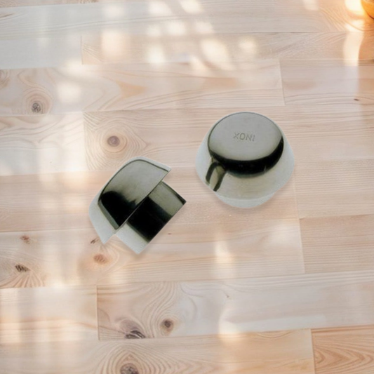 Pack of 2 Stainless Steel Coffee Maker Splash Guards