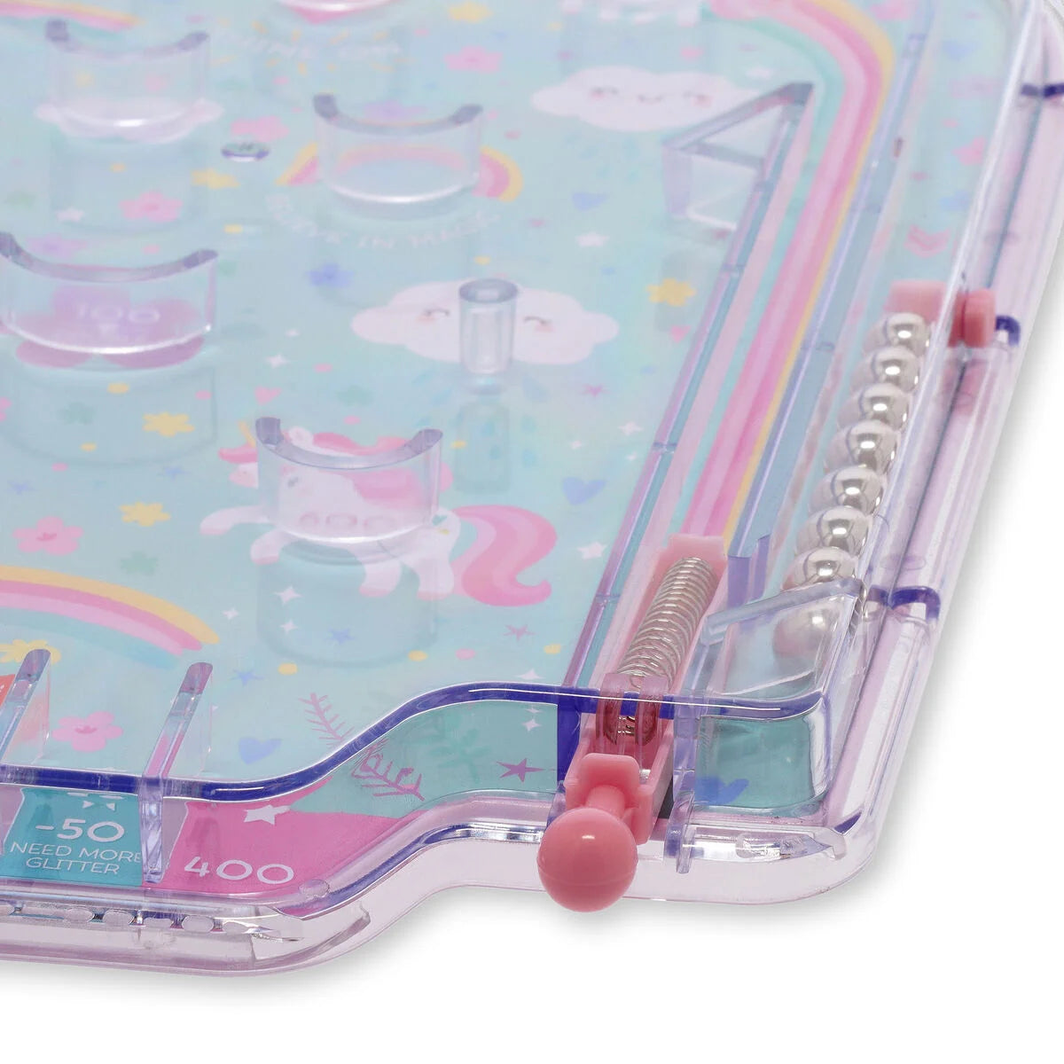 Portable Mini Pinball Machine - Unicorn Theme - Legami