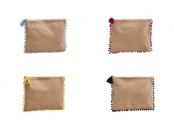 Pochette in Juta.
Venduto da Prodomo negozio online di Casalinghi
