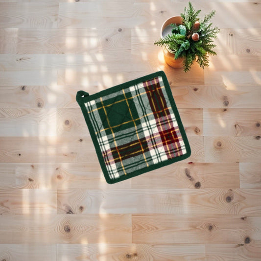 Presina da Cucina "Holly" Natale in Misto Cotone - 3 colori assortiti