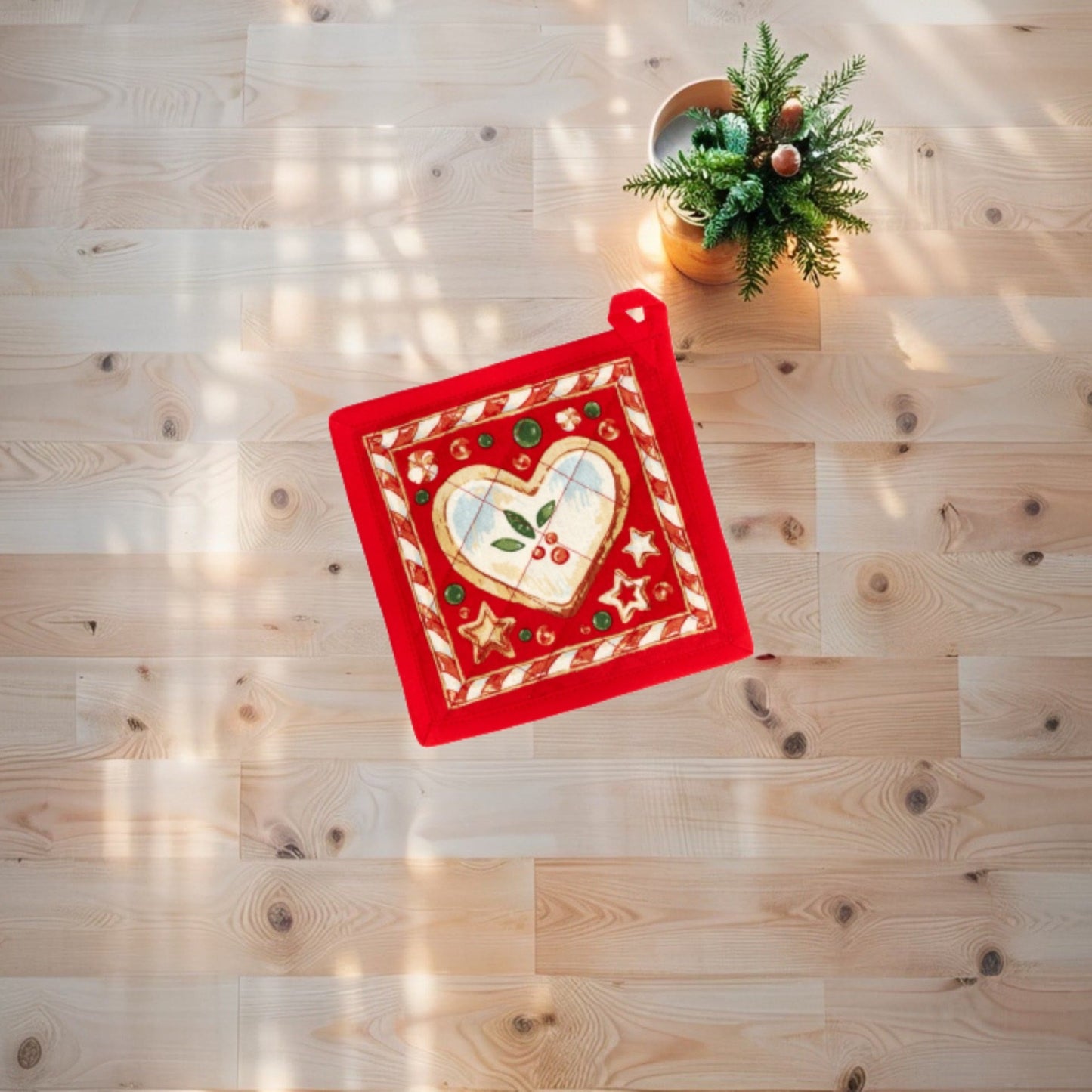 Presina da Cucina in Misto Cotone "Karima" - 3 colori assortiti