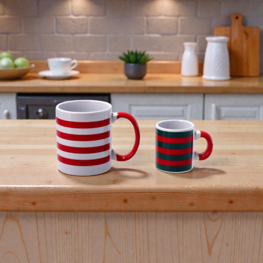 Set 2 Tazze Natale in Ceramica