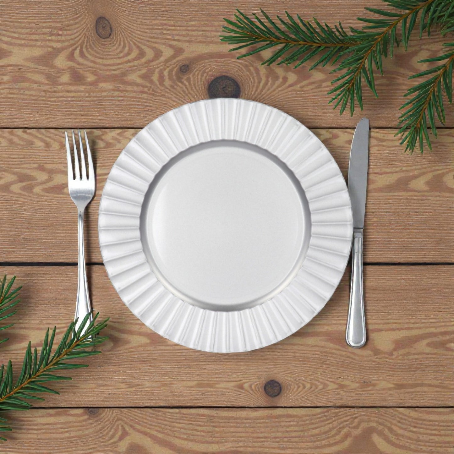 Sottopiatto Natale Rabat in Plastica - Rotondo Diametro 33 cm