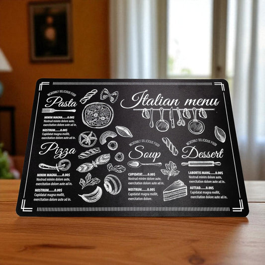 Tovaglietta Kitchen -  43,5x28,5 cm - 3 Fantasie Menu Assortitie