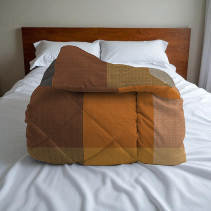 Trapunta Stampata Brandy - 100% Poliestere - Matrimoniale