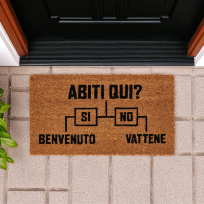 Zerbino in fibra di cocco.  Venduto da Prodomo negozio online di Casalinghi