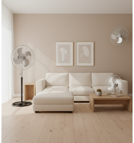 Ventilatore 3 in 1 - Colonna, Tavolo, Parete