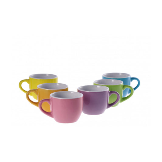 Servizio da Caffè in Ceramica Ric Set per 6 Persone
