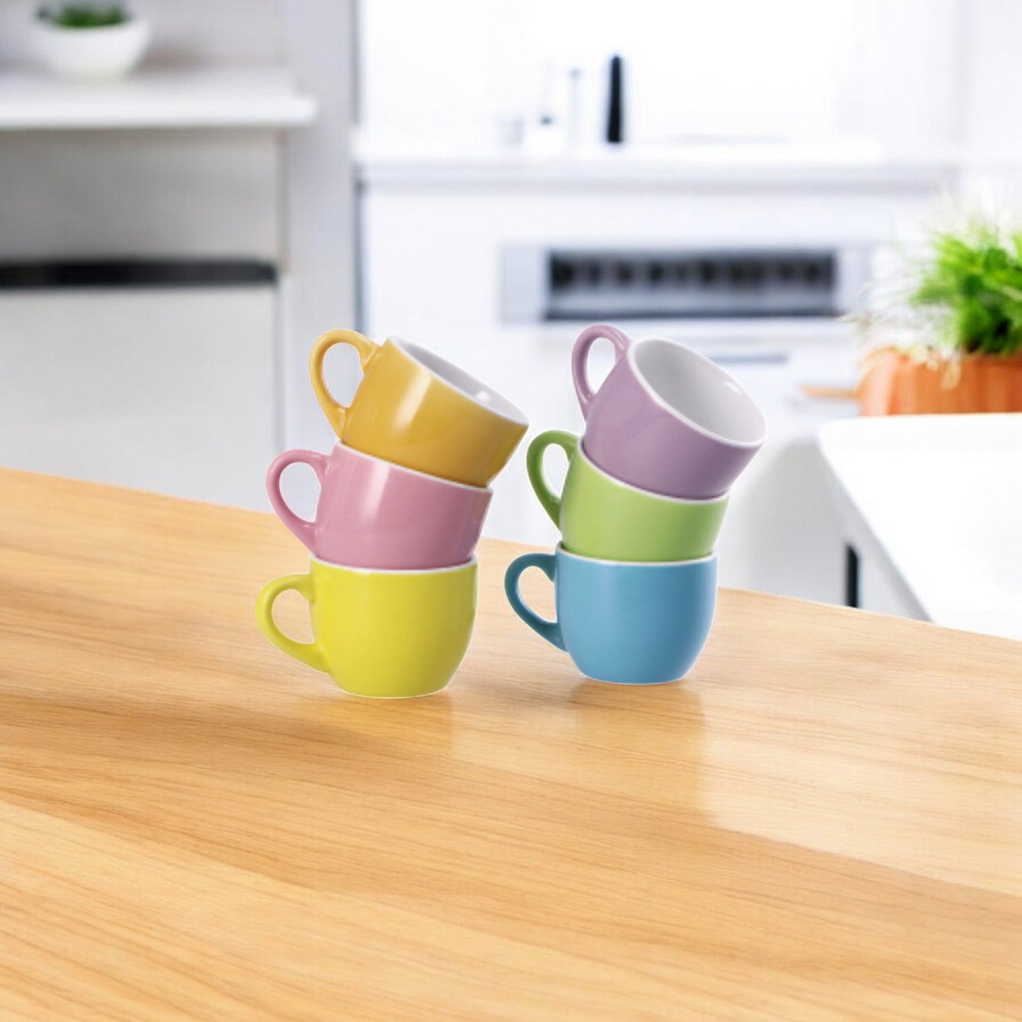 Servizio da Caffè in Ceramica Ric Set per 6 Persone
