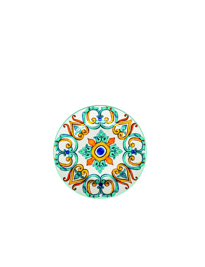 Servizio Piatti 18 Pezzi Medicea New Bone China | Stile Mediterraneo Elegante | Brandani