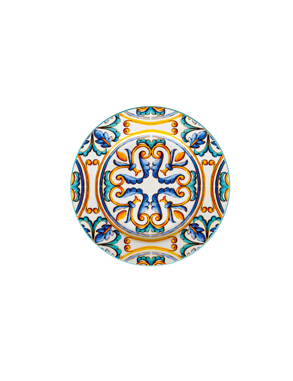 Servizio Piatti 18 Pezzi Medicea New Bone China | Stile Mediterraneo Elegante | Brandani