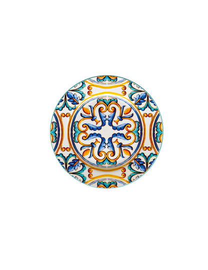 Servizio Piatti 18 Pezzi Medicea New Bone China | Stile Mediterraneo Elegante | Brandani