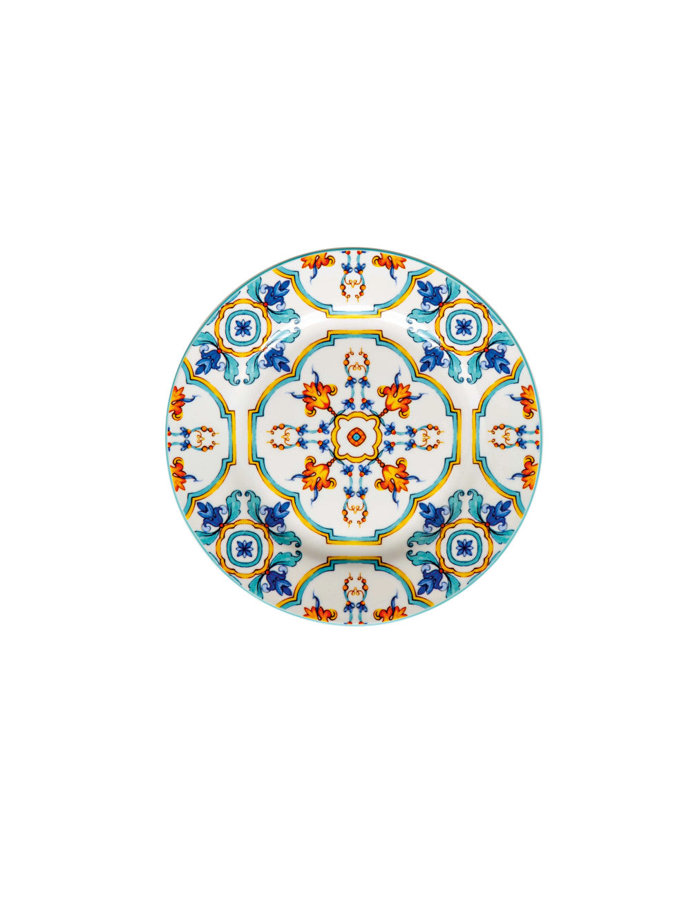 Servizio Piatti 18 Pezzi Medicea New Bone China | Stile Mediterraneo Elegante | Brandani