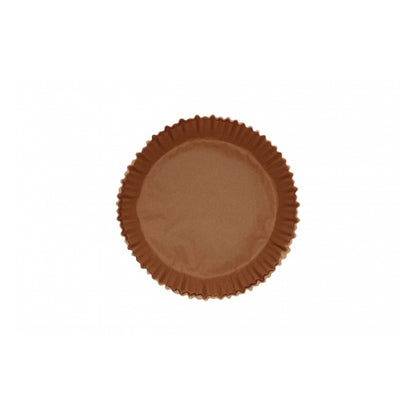 Set 25 Vassoi Carta Forno Rotondi per Friggitrice ad Aria Ø16 cm