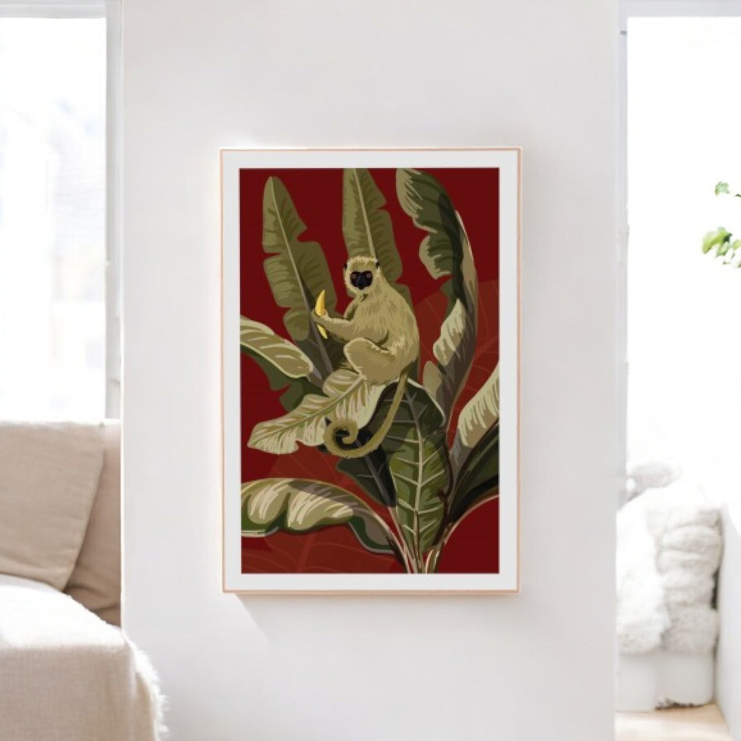 Poster con Cornice in MDF - Stampa Assortita